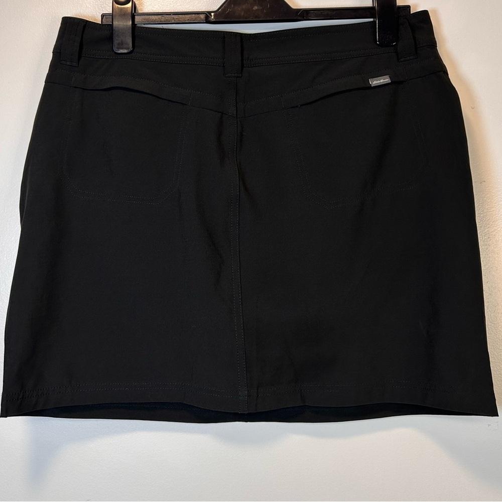 Eddie Bauer Women's Adventurer 2.0 Skort Black Stretch Storm Repel Women’s 12 - Picture 2 of 7